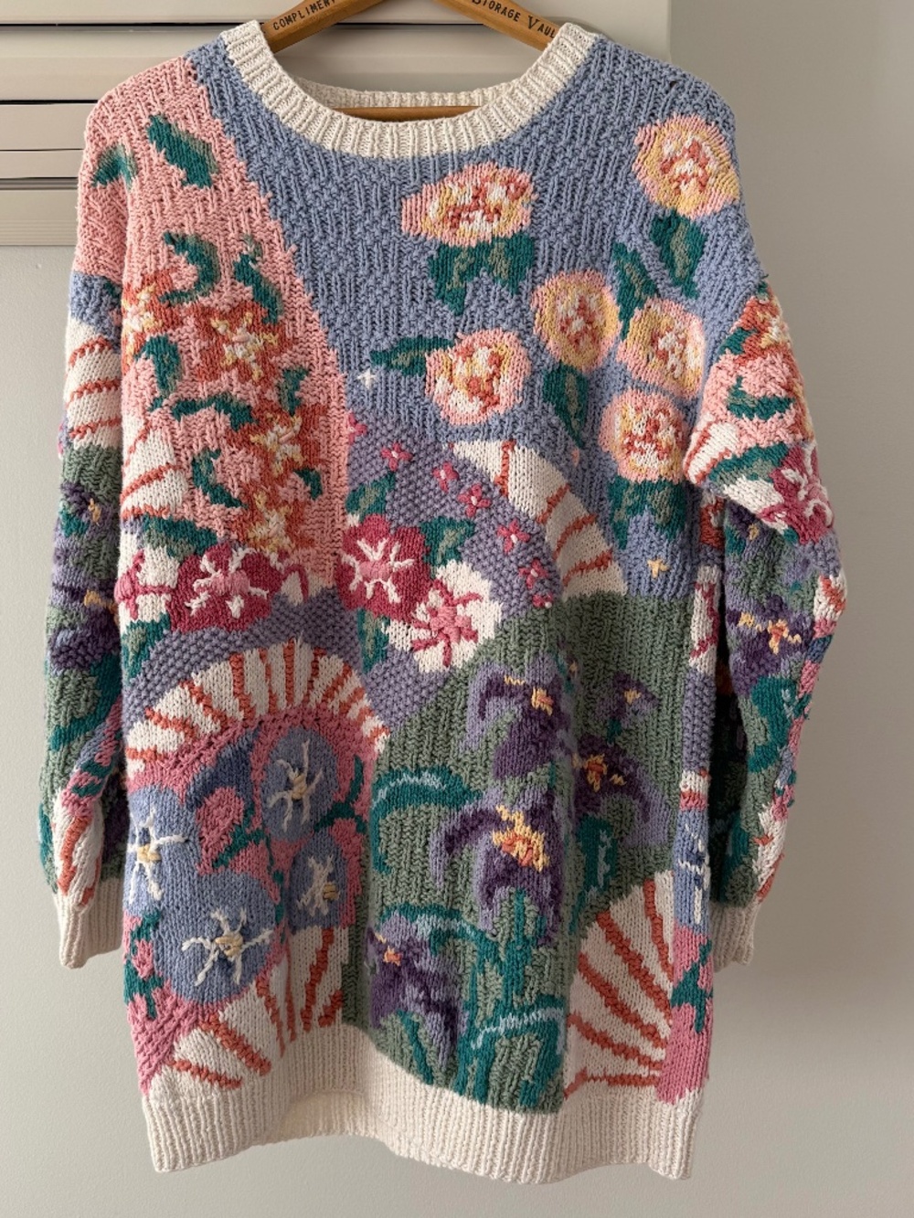 Vintage climax cotton sweater sz medium
